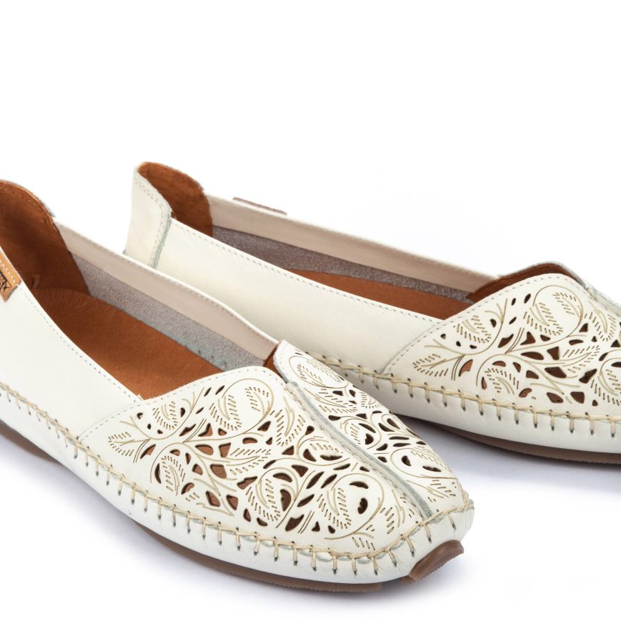 Women's Pikolinos JEREZ Ballet Flats White | NZ VQA9825